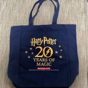 Harry Potter 20th Anniversary Scholastic tote